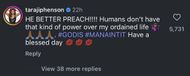 Taraji P. Henson's comment under Complex's post about Denzel's interview(Image via X/@complex)